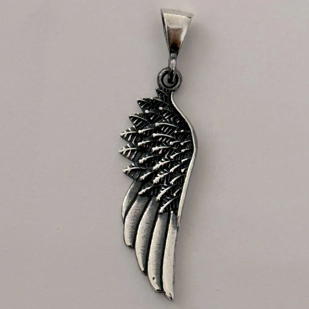 925 Silver Angel wing pendant